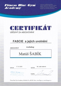 Workshop fascie a jejich uvolnění
